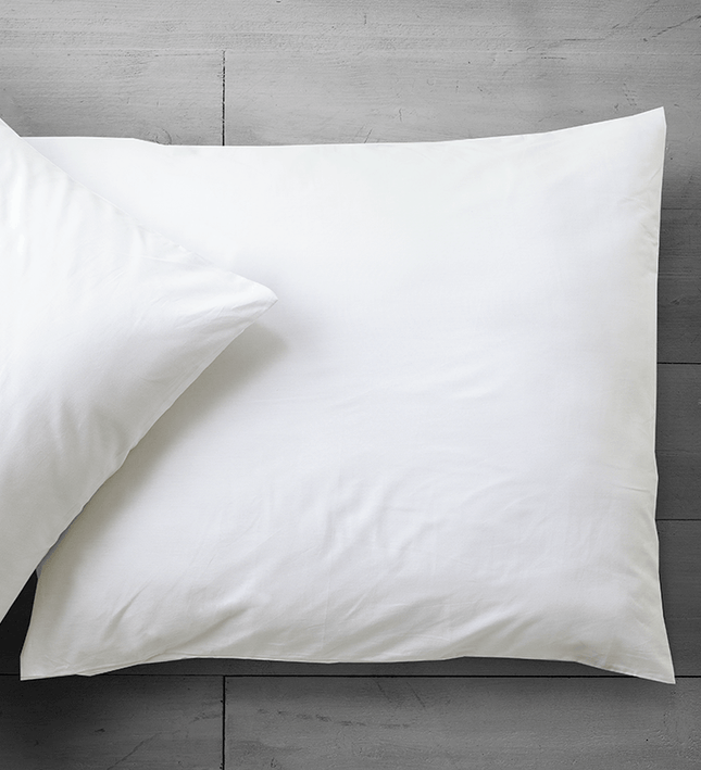 Fresh and Co 2-PACK Katoenen Kussensloop - Creme