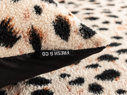 Fresh and Co Dekbedovertrek Teddy Kids - Cheetah