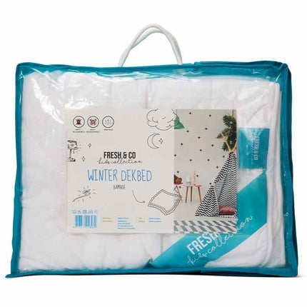 Fresh and Co  Kids Kinderdekbed Bamboe - 100% Bamboevezels