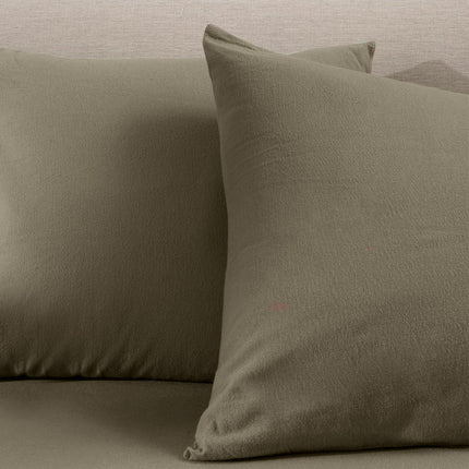 Fresh and Co Kussenslopen Flanel: 2-PACK