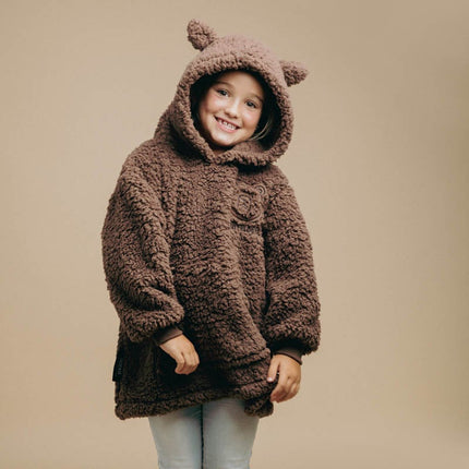 Fresh and Co Teddy Knuffeltrui Kids - Bruin