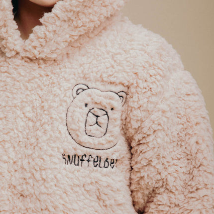 Fresh and Co Teddy Knuffeltrui  Kids - Roze