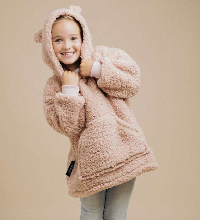 Fresh and Co Teddy Knuffeltrui  Kids - Roze