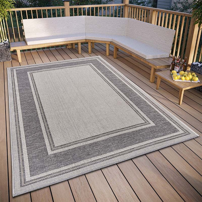 Hanse Home Buitenkleed Cast - Beige / Grijs
