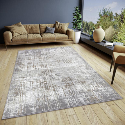 Hanse Home Shine Vloerkleed Abstract - Creme / Grijs