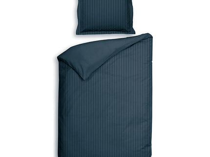 Heckett Lane Dekbedovertrek Banda - Marine Blauw