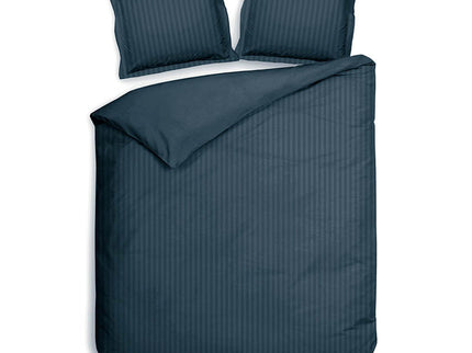 Heckett Lane Dekbedovertrek Banda - Marine Blauw