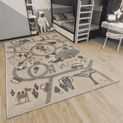 Home Collectie Vloerkleed Kids Animal Park