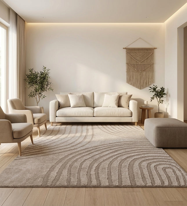 Vloerkleed Pigment - Beige