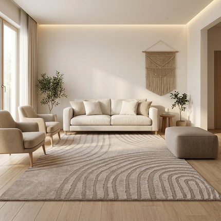 Vloerkleed Pigment - Beige