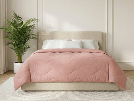 Easy Dekbed Zonder Overtrek Wave Uni - Roze