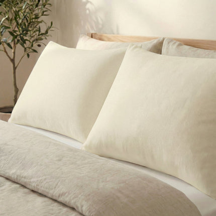 2-PACK Kussenslopen Uni - Off White