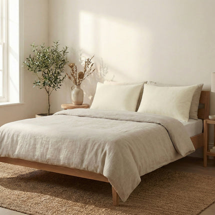 2-PACK Kussenslopen Uni - Off White