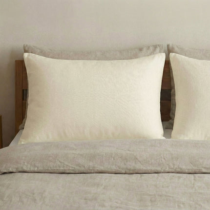2-PACK Kussenslopen Uni - Off White