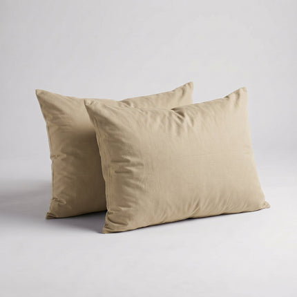 2-PACK Kussenslopen Uni - Beige