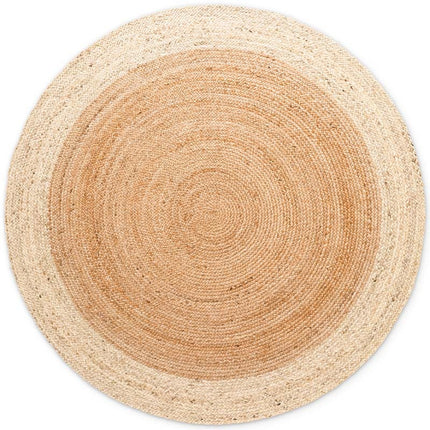 Jute Vloerkleed Looma Rond - Crème