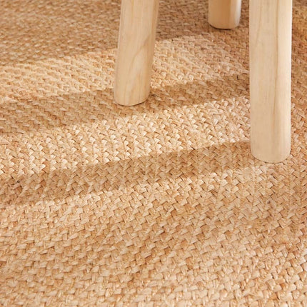 Jute Vloerkleed Looma Rond - Crème