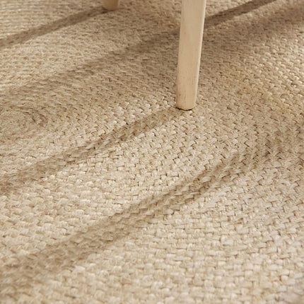 Jute Vloerkleed Looma Rond - Bruin