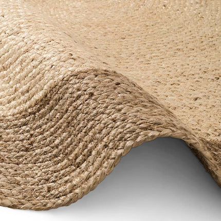 Jute Vloerkleed Looma Rond - Bruin