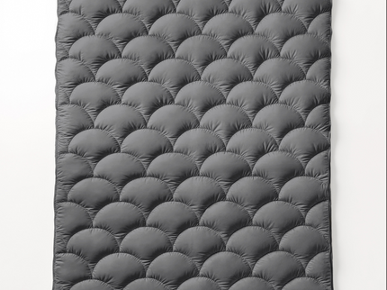 Lazy Dekbed Zonder Overtrek - Double Face - Antraciet/Off White