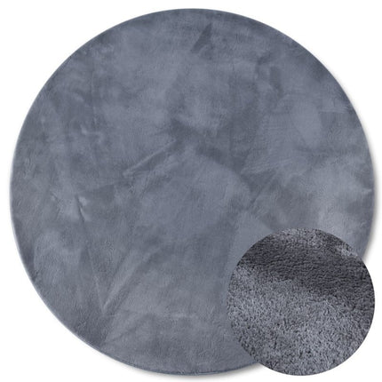 Rond Vloerkleed Leon - Antraciet