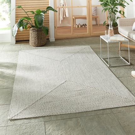 NORTHRUGS Jute Vloerkleed Braids - Grijs