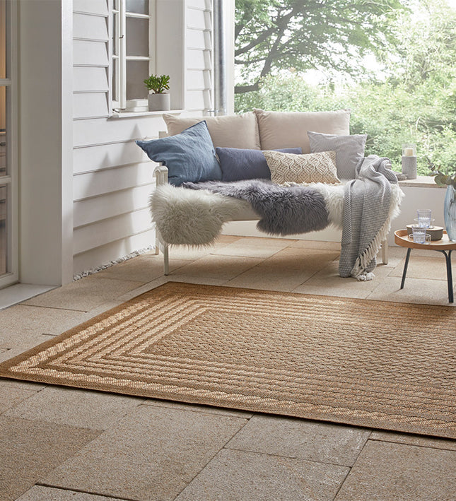 NORTHRUGS Jute Vloerkleed Woods - Mokka