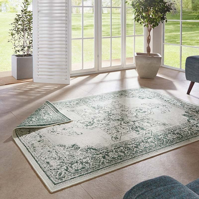 NORTHRUGS Twin Supreme Dubbelzijdig Vloerkleed Borbon - Groen