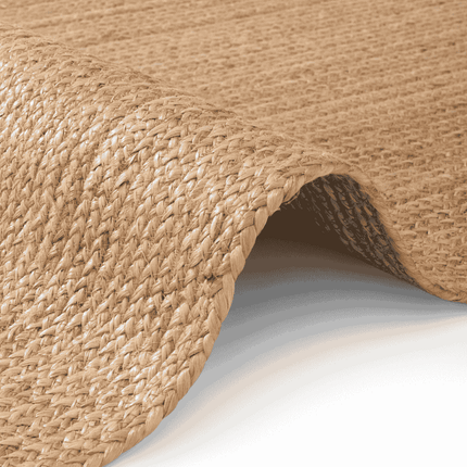 Handgeweven Jute Vloerkleed Juno - Bruin