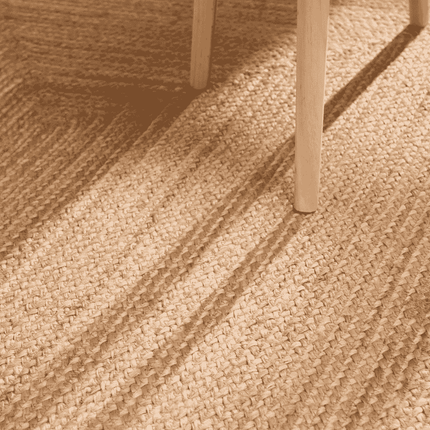 Handgeweven Jute Vloerkleed Juno - Bruin