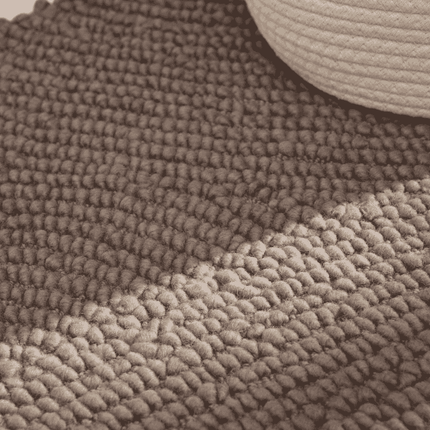 Vloerkleed Calmio Rond - Taupe