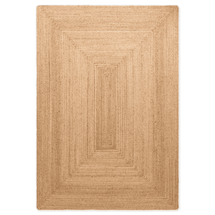 Handgeweven Jute Vloerkleed Juno - Bruin