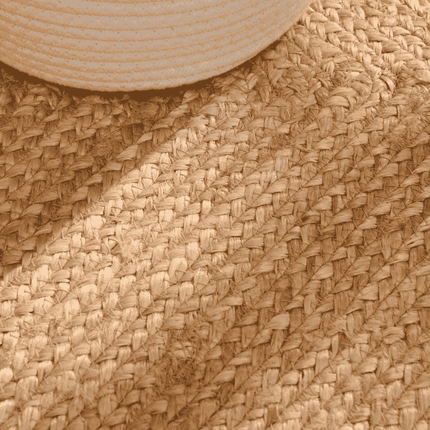 Handgeweven Jute Vloerkleed Juno - Bruin