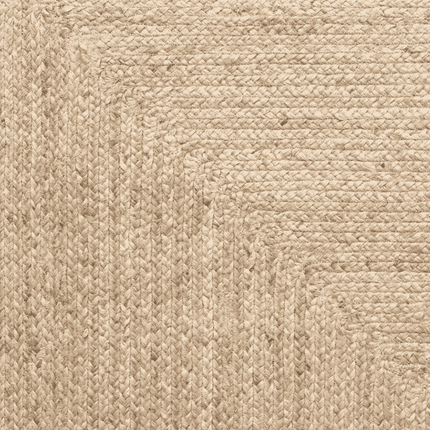 Handgeweven Jute Vloerkleed Juno - Crème