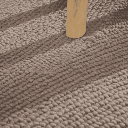 Vloerkleed Calmio Rond - Taupe