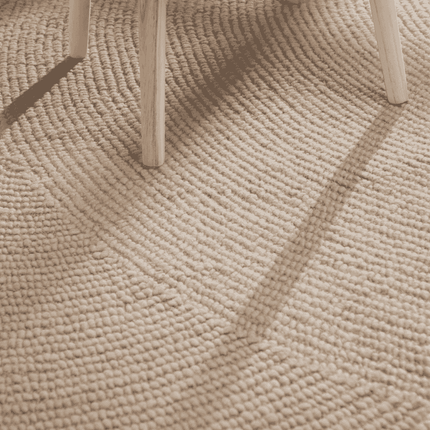 Vloerkleed Calmio Rond - Beige