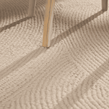 Vloerkleed Calmio Rond - Creme