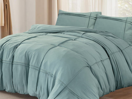 Sleeptime Dekbedovertrek Washed Tufted - Groen
