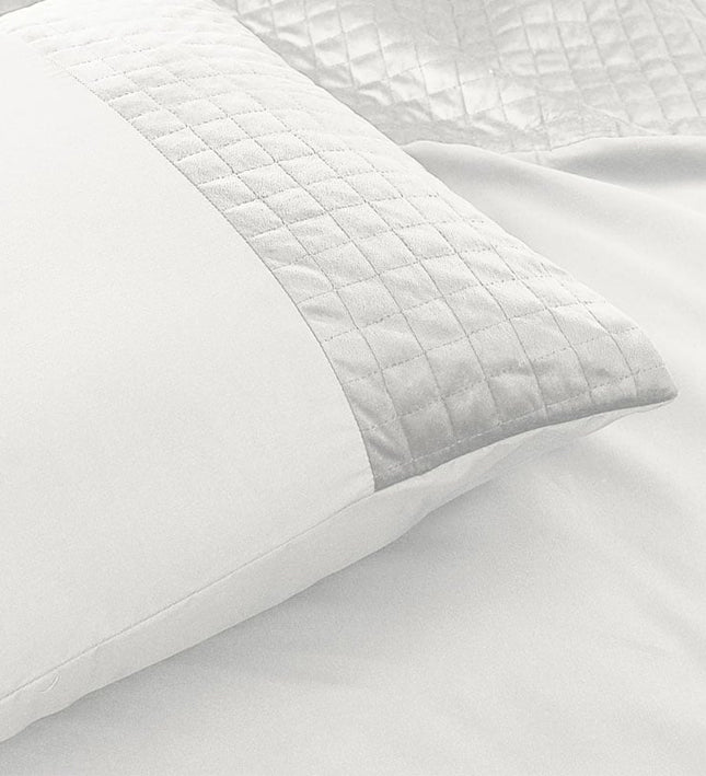 Sleeptime Kussenslopen - Velvet Band: 2-Pack - Wit