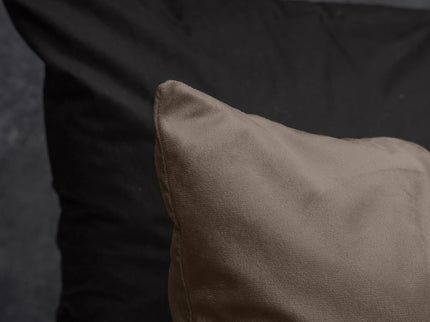 Dekbedovertrek Velvet Uni - Taupe